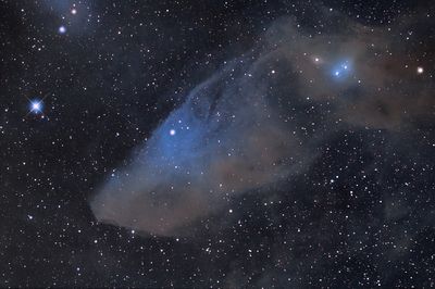 NGC 4592 Blauer Pferdekopf Nebel