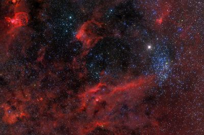 NGC 3532, 3584, 3572, 3503 