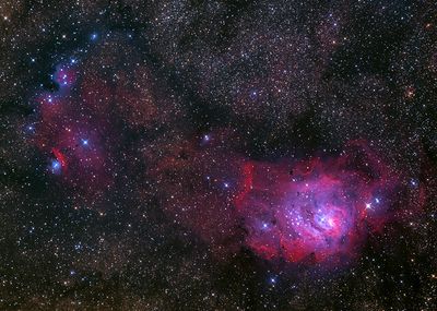 M 8 + NGC 6559