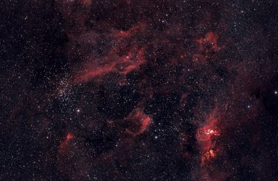 NGC 3532, 3572, 3503, 3576
