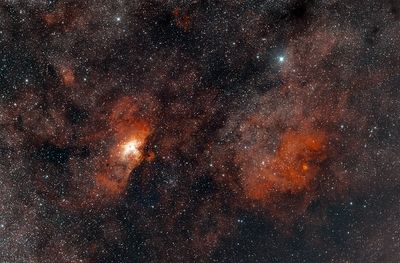 M 16 + NGC 6604 