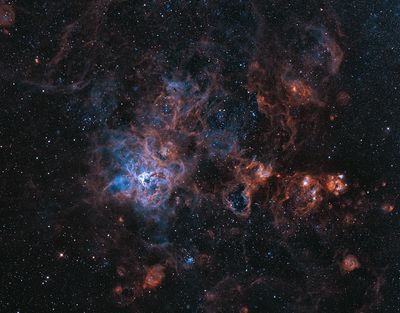 NGC 2070 Tarantel Nebel 