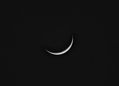 Mond 1. Tag nach Neumond
