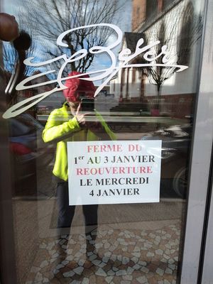 03/01/23: 42 km from home and the coffee shop is closed
