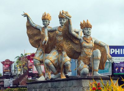 Greeting on arrival on Bali