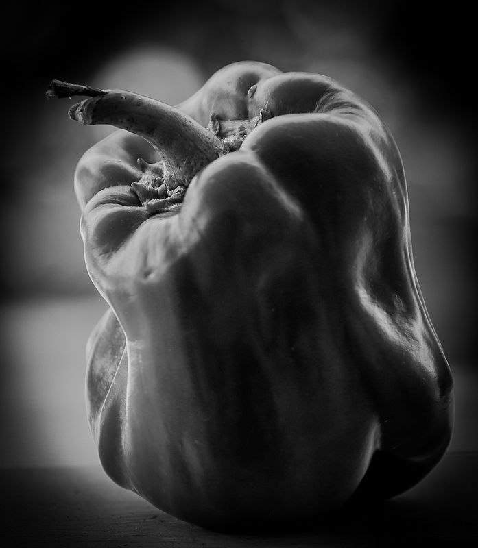 A Green Pepper-A Study OF Form And Light
