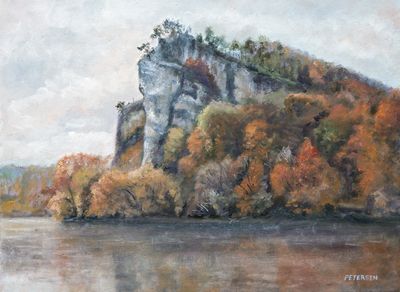 Late Fall-The New River Palisades At Pembroke - Sold