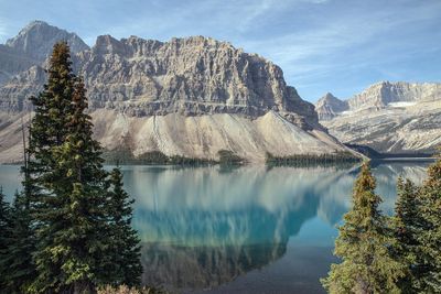 Bow Lake -Banff On The Icefields Parkway.
