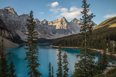 Lake Moraine- Early Morning Light-Banff