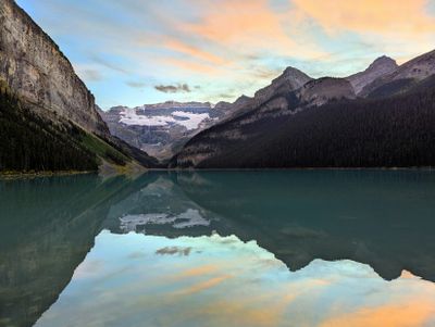 Lake Louise -Evening Colors