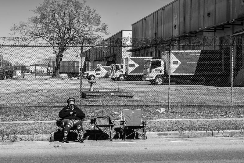 Waiting for the Parade VII