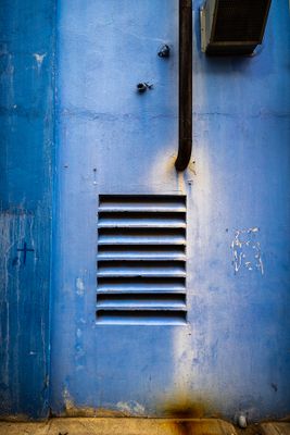 Vents and Blue Wall