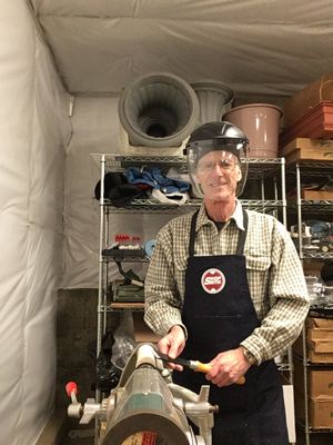 Steve with 1955 Shopsmith