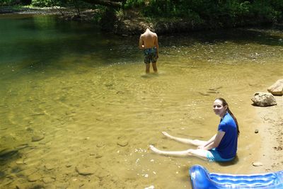 Helen Posing At Archey Fork