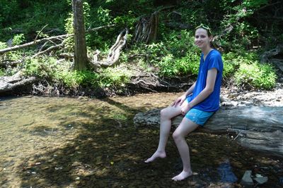 Helen at Archey Fork