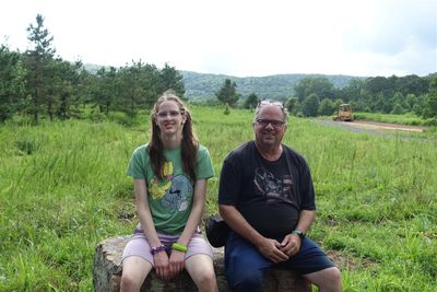 Helen and I at Archey Fork