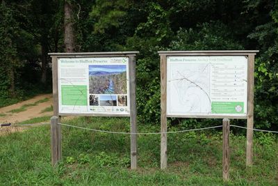 Signs at Archey Fork