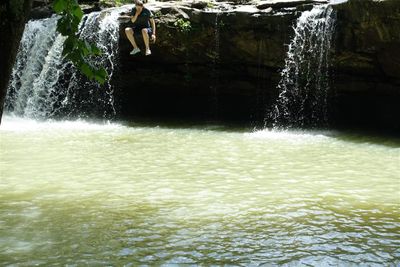 Helen Jumping, Falling Waterfalls