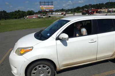 Kids On Way to Silver Dollar City In My Car