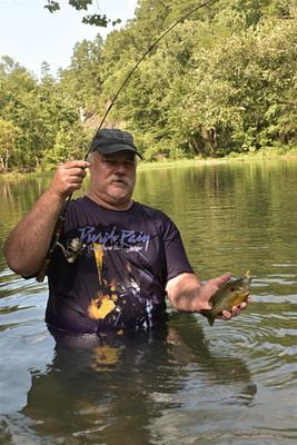 Kevin Fishing Archey Fork