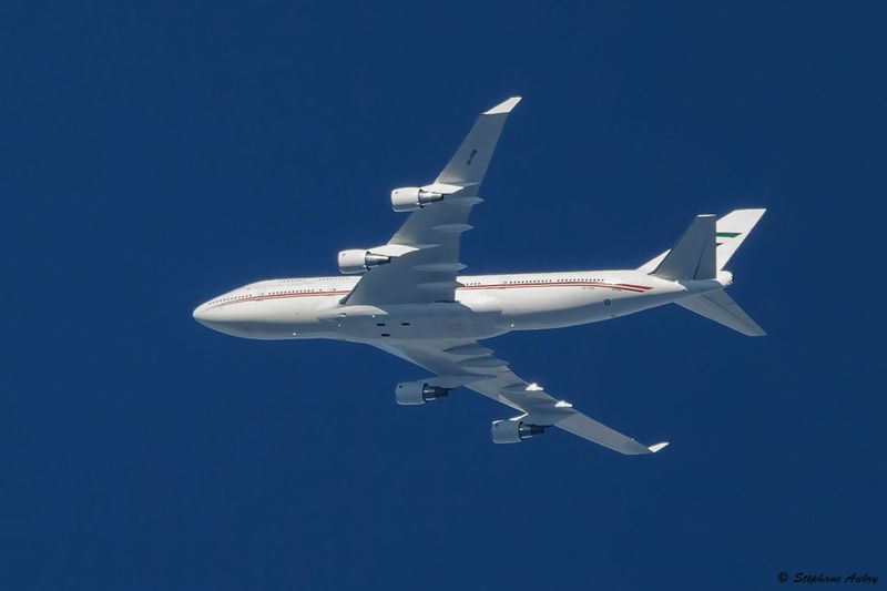 Boeing 747-422 Dubai Air Wing A6-HRM