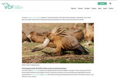 Vulture Conservation Found 18.01.24 