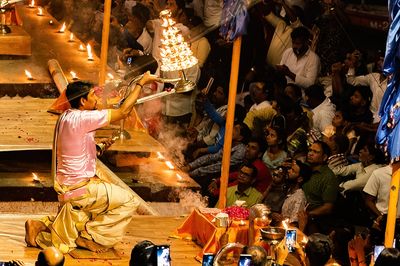 Dasaswamedh Ghat, Ganga Aarati