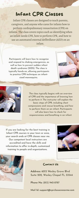 Infant CPR Classes - 1