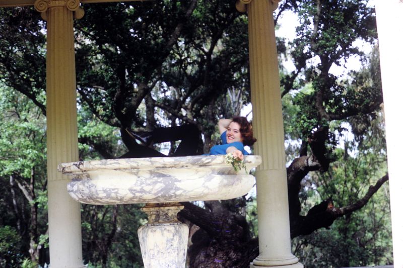 Me in the fountain at Villa Montalvo 1967.JPG