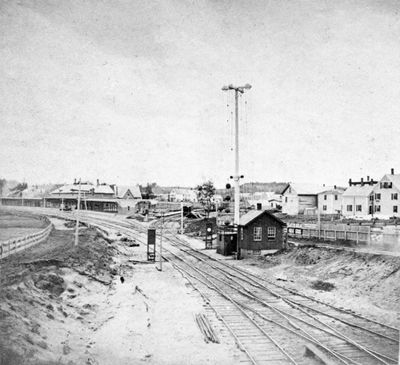 South view from around Salem St.