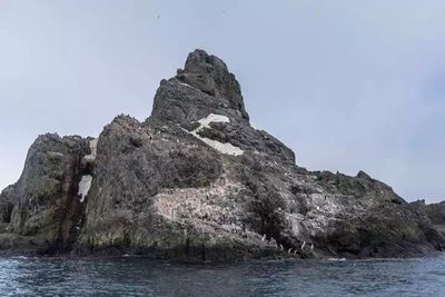 The Elephant Island (arial view shows the shape of an elephant)
