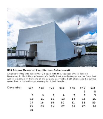  USS Arizona Memorial, Pearl Harbor, Oahu, Hawaii