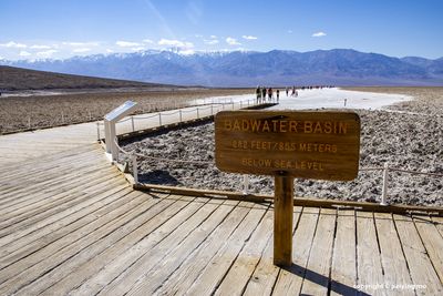 Badwater Basin, a must stop for a souvenir shot