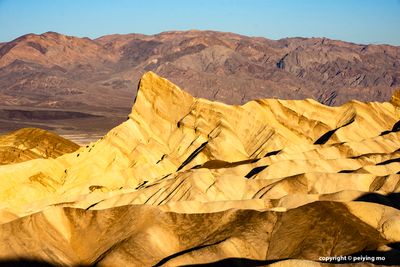 Sunrise at Zabriskie Point