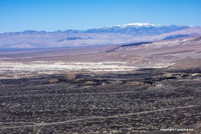 View from the Ubehebe Craters