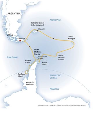 Planned Expedition Route