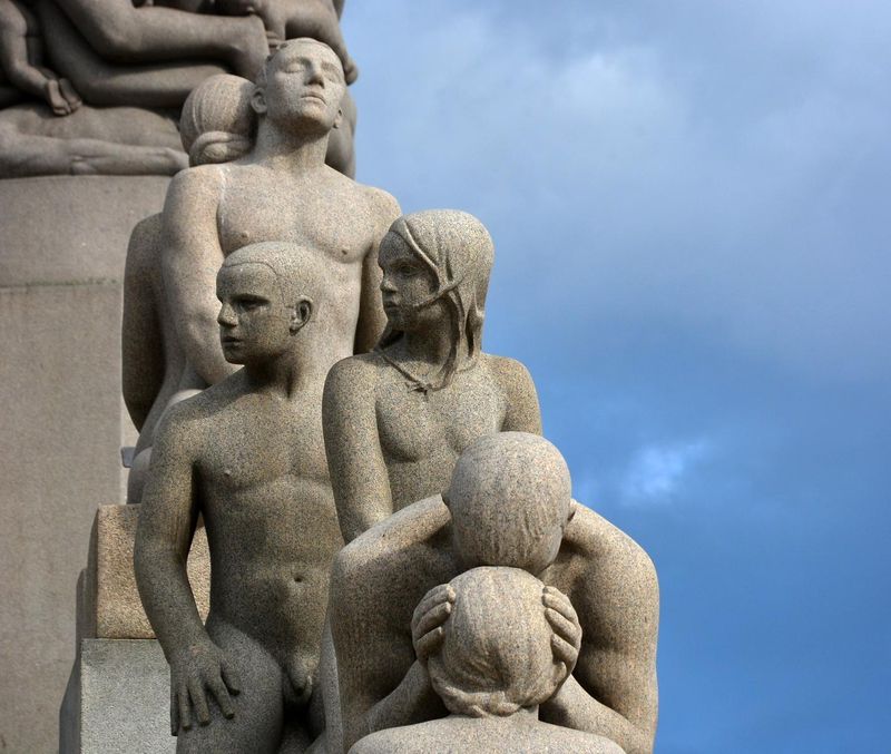 Vigeland Park, Oslo.