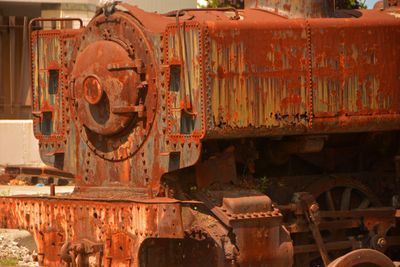 Dilapidated Locomotive