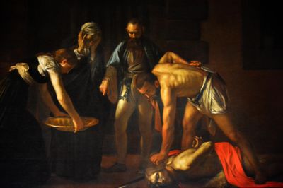 Caravaggio - Beheading of St. John the Baptist (Co-Cathedral of Saint John, Valletta)
