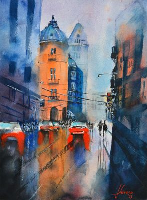 Watercolor (31X41cm).