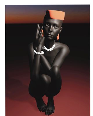 a young african