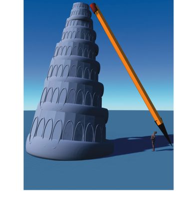 the leaning tower