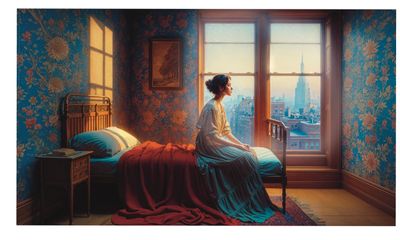 waking up in a strange city