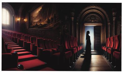 the dark theater