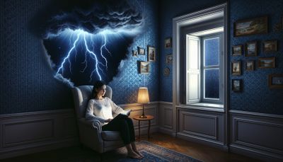 it was a dark and stormy night...