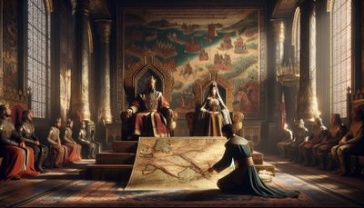 columbus before the spanish court imagined