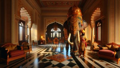 the palace elaphant