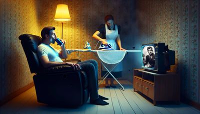 at home in the 1959s