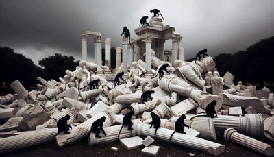 b lack monkey invasion