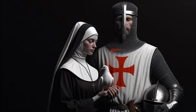 in the middle ages - the dove and the sword